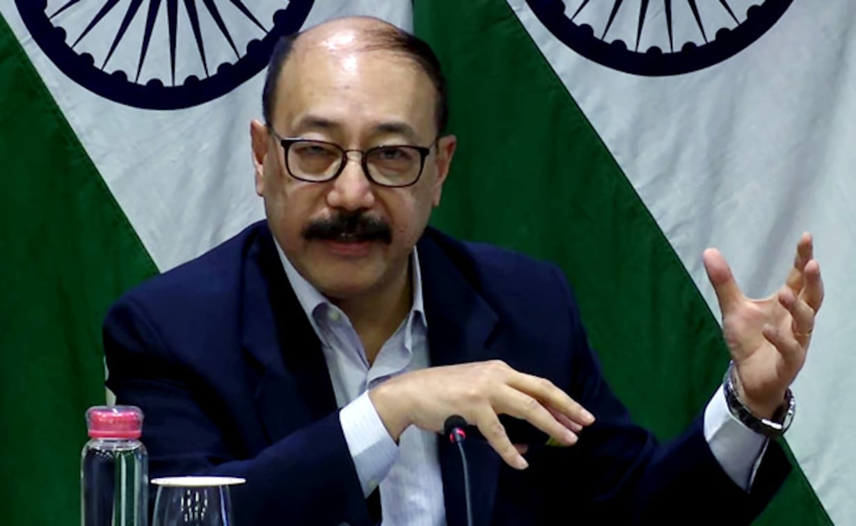 nnvoar1 foreign secretary harsh vardhan