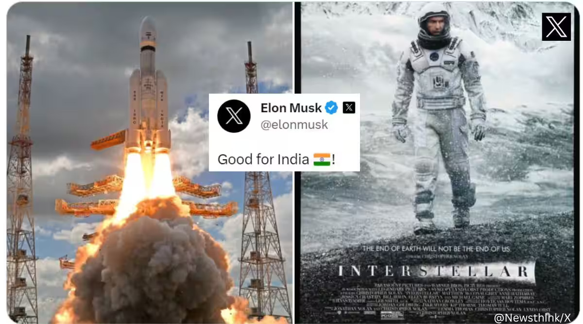 Elon Musk reacts to post comparing Chandrayaan 3 missions budget with Interstellar