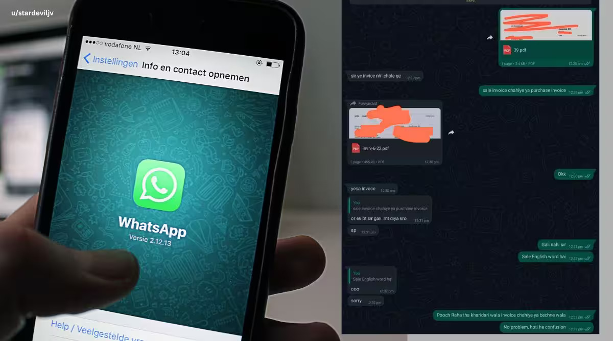 WhatsApp sale comment