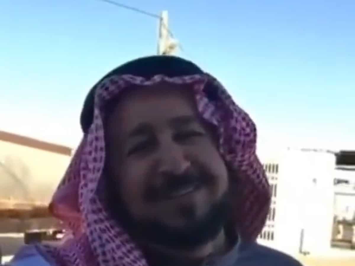 Saudi man