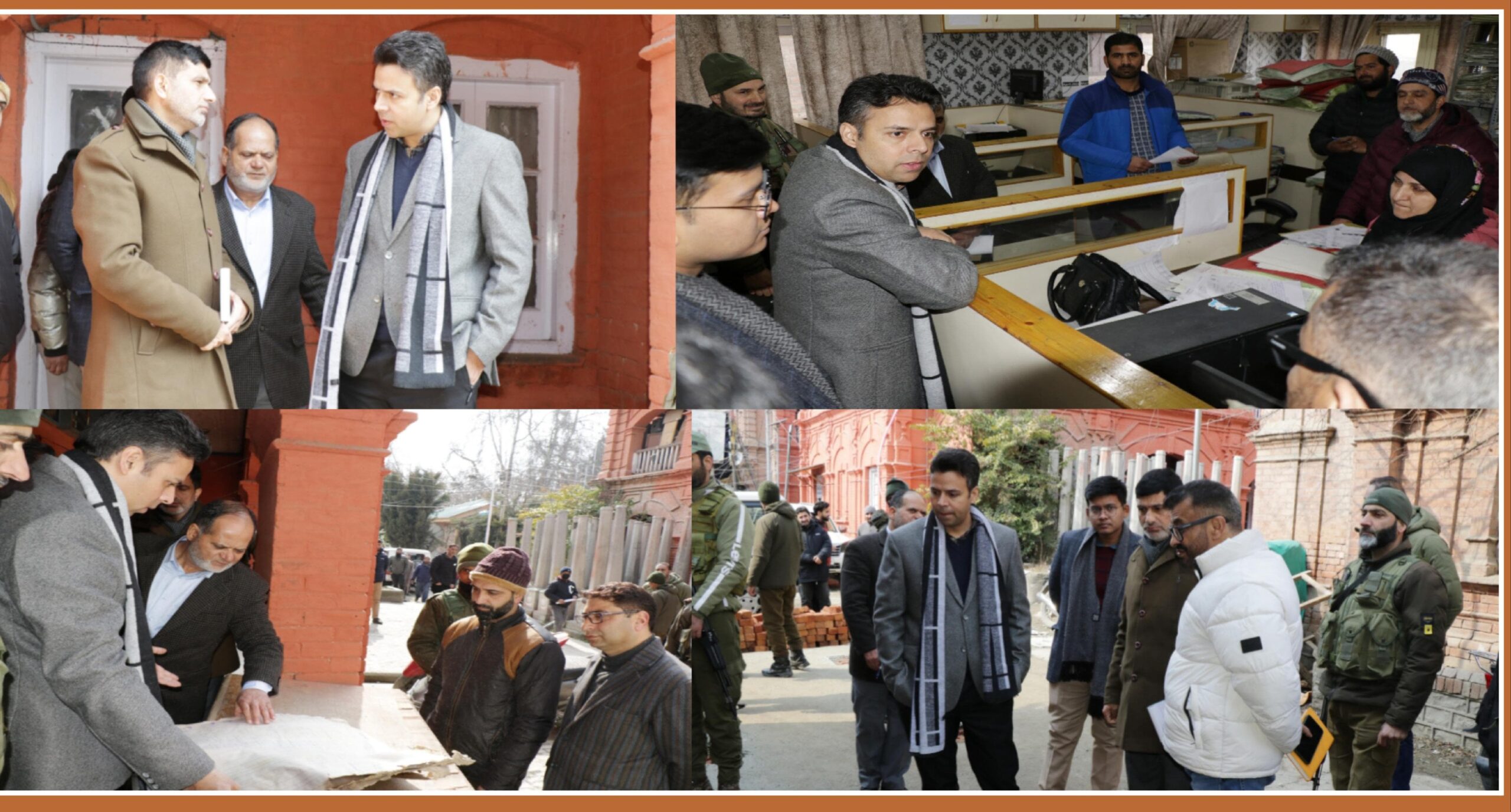 DC Srinagar inspects different Offices in DC Office Complex scaled