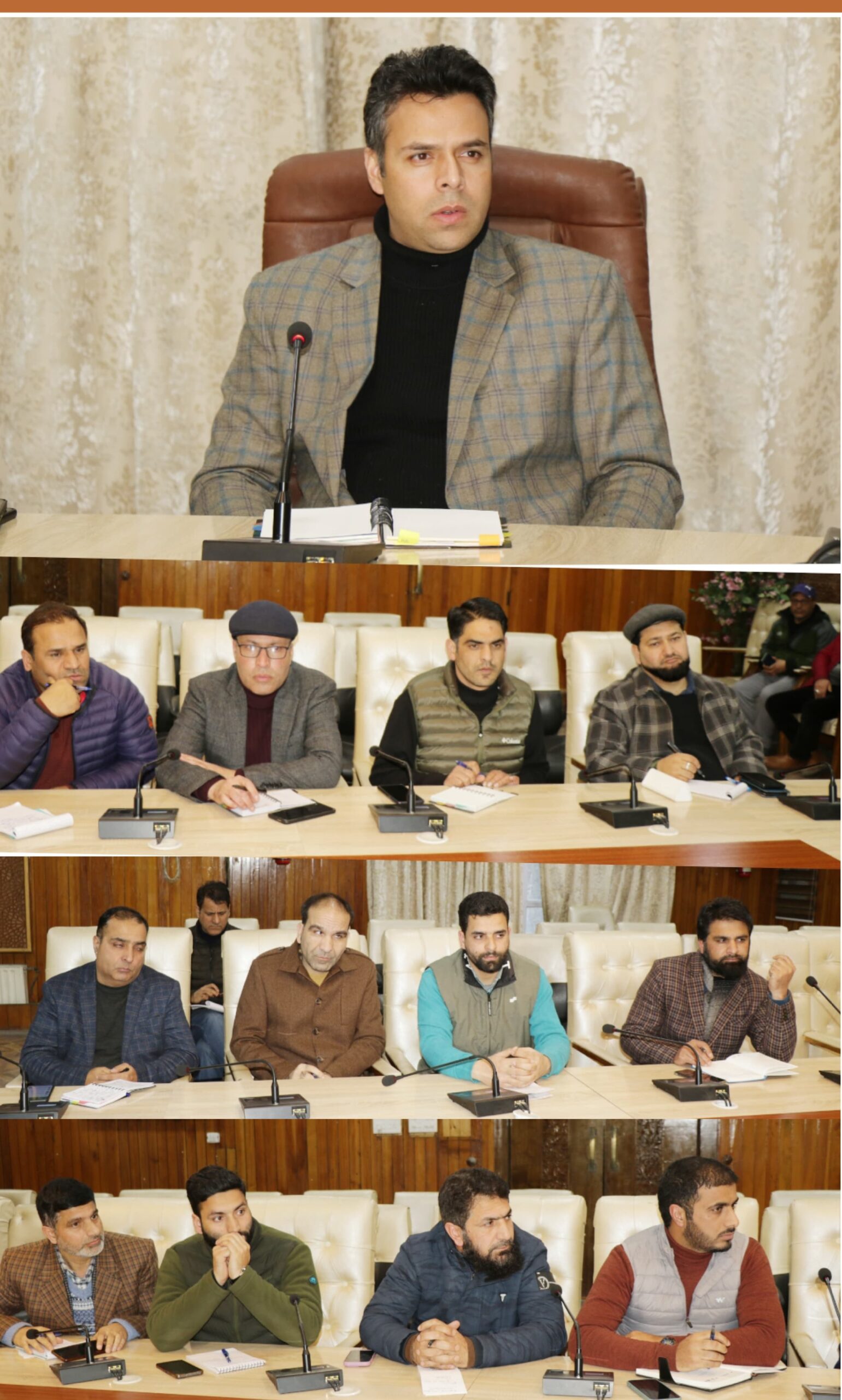 DC Srinagar reviews functioning of Revenue Department scaled