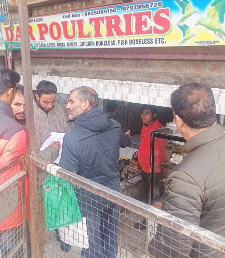 Food Safety Drive in Anantnag to Curb Fraudulent Practices