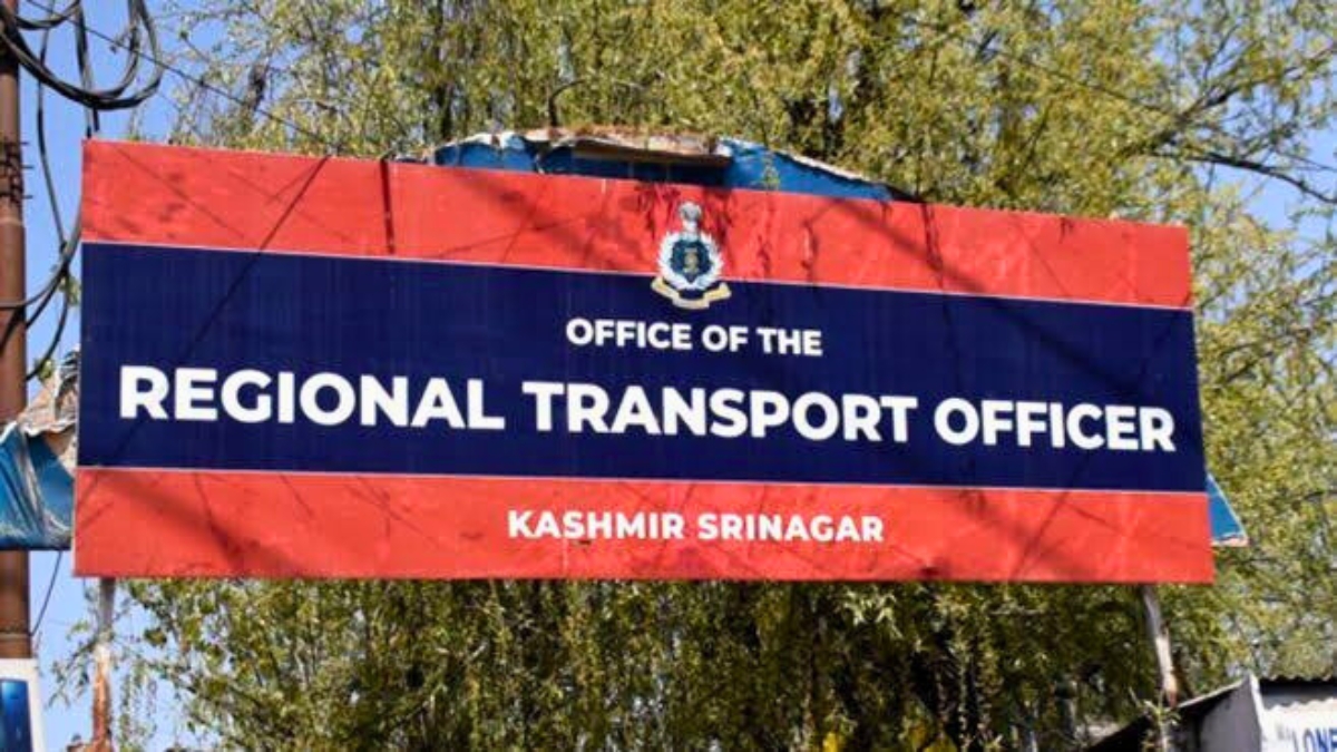 Regional Transport Office RTO Kashmir