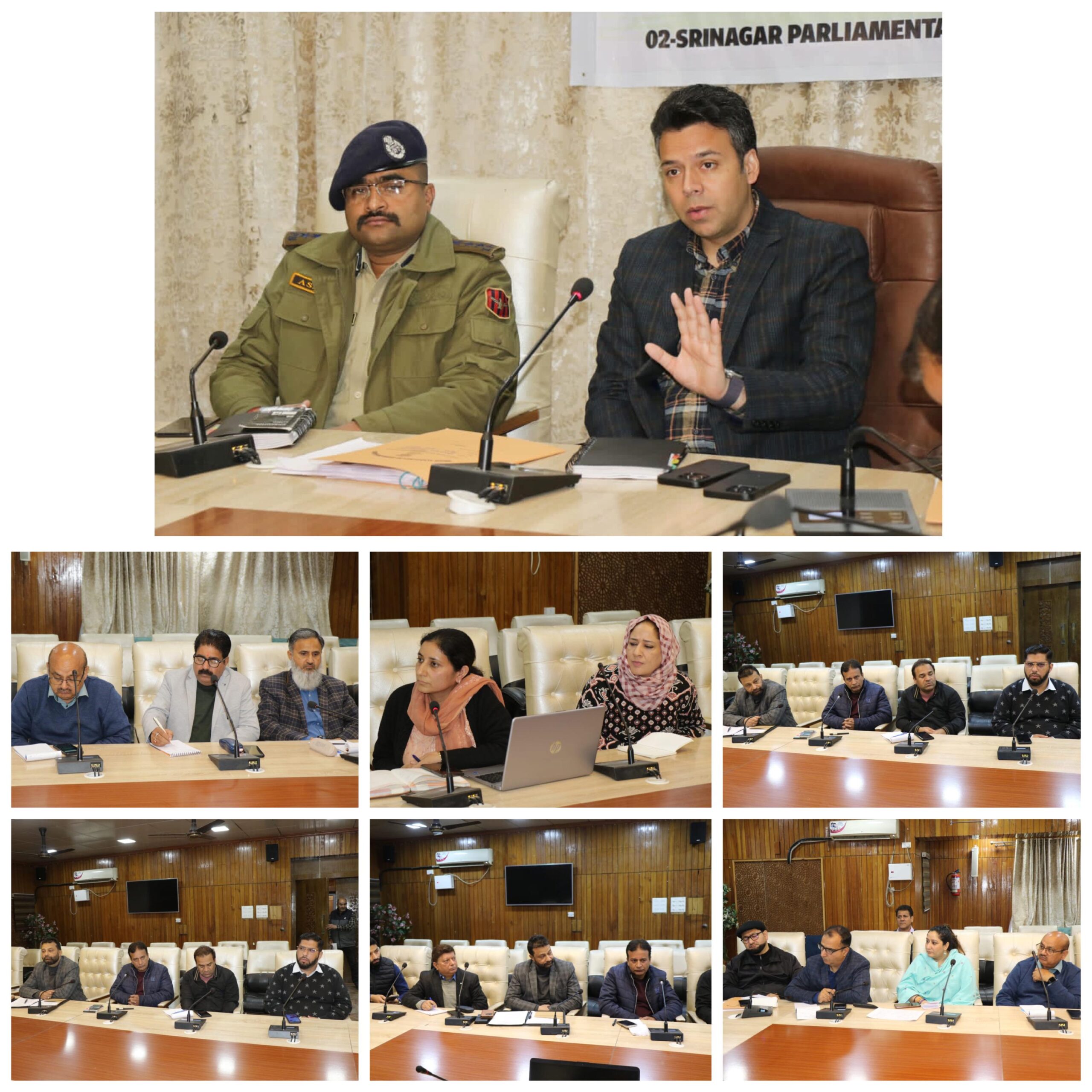DC Srinagar assesses flood control preparations mitigation measures scaled
