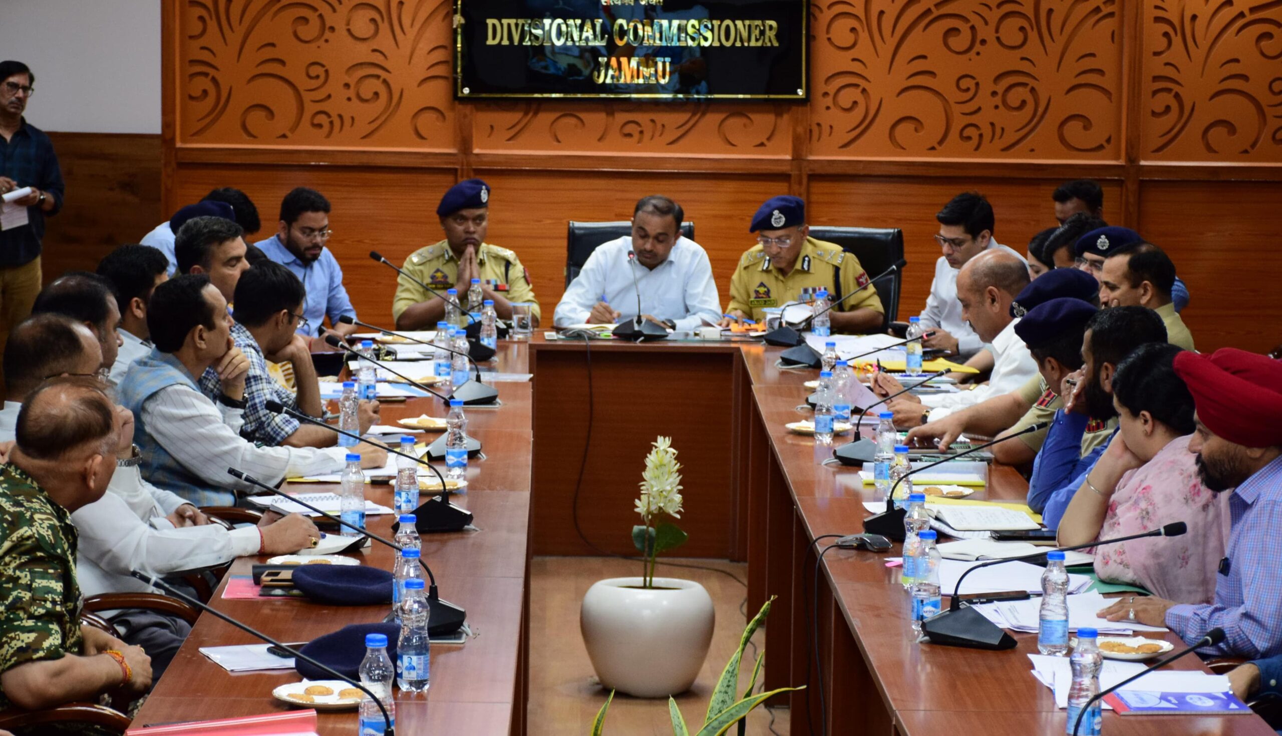 Div Com Jammu ADGP Jammu discuss arrangements for Shri Amarnathji Yatra 2024 scaled