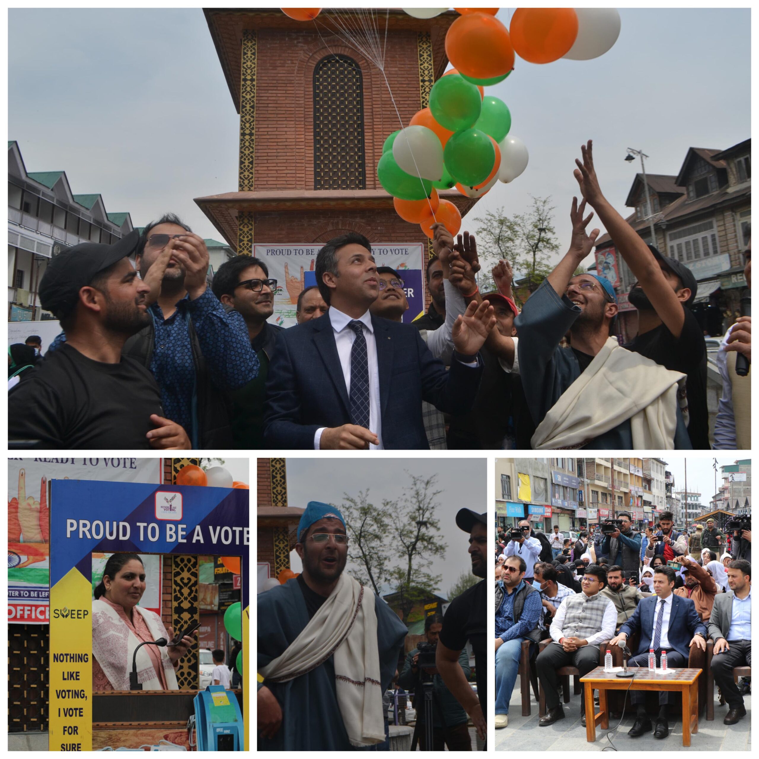 Natak held at Lal Chowk to promote Voters participation 13 scaled