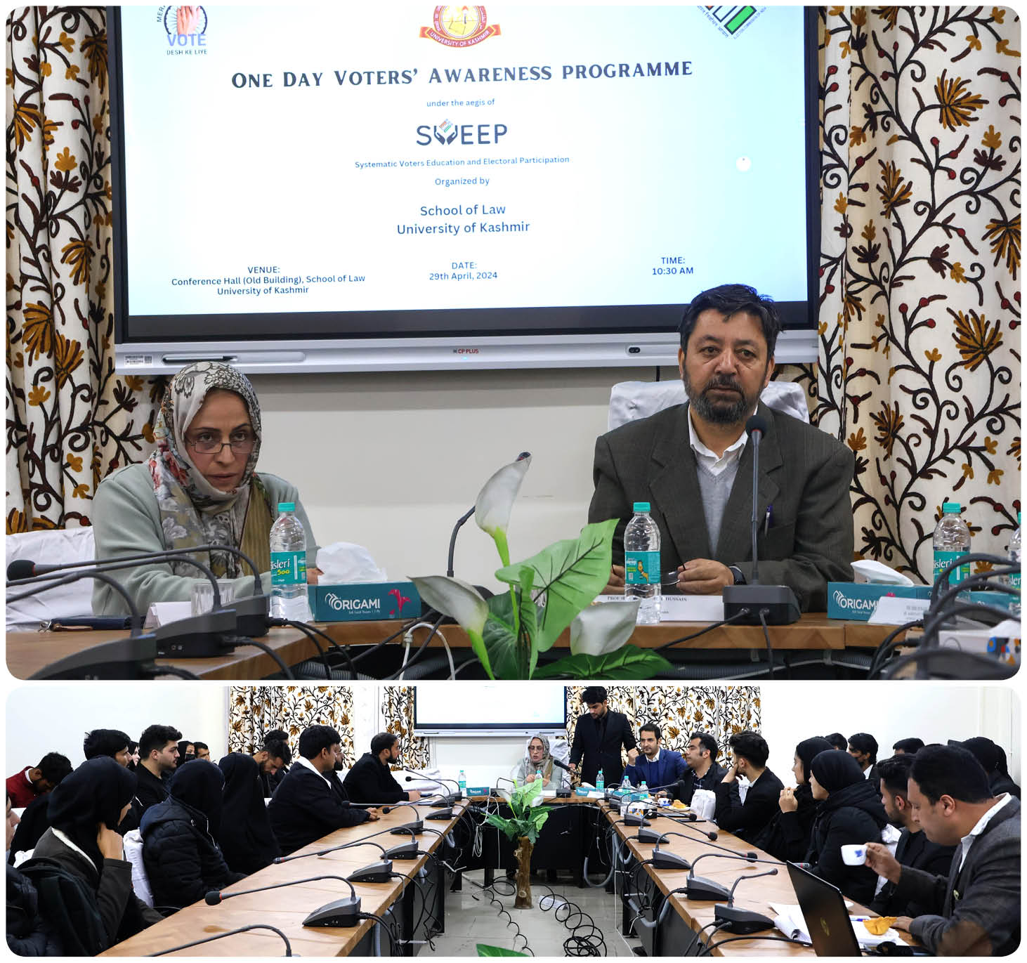 SVEEP Campaign KUs Law School organises daylong voters awareness programme