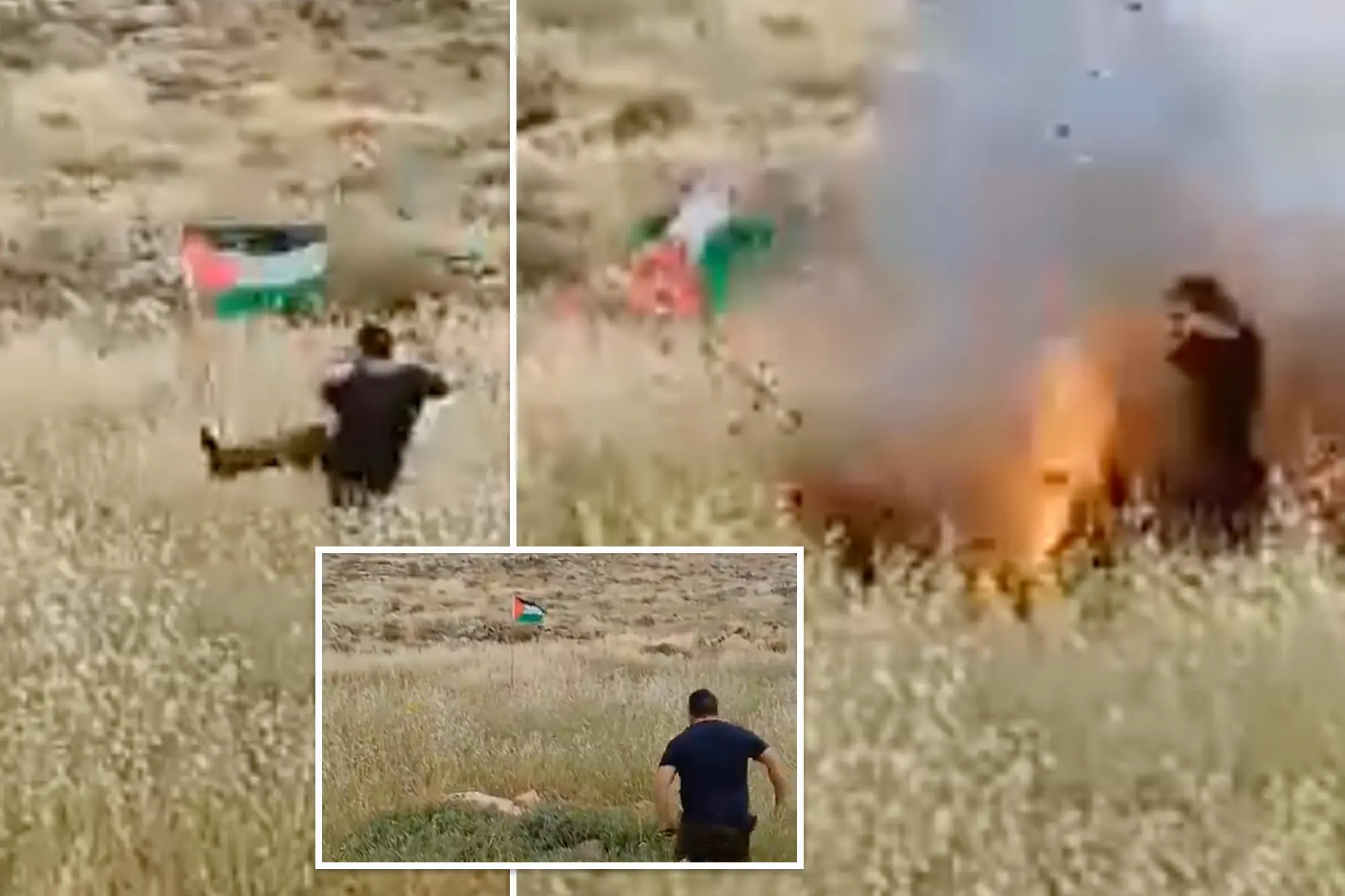 israeli man caught booby trap 80470276