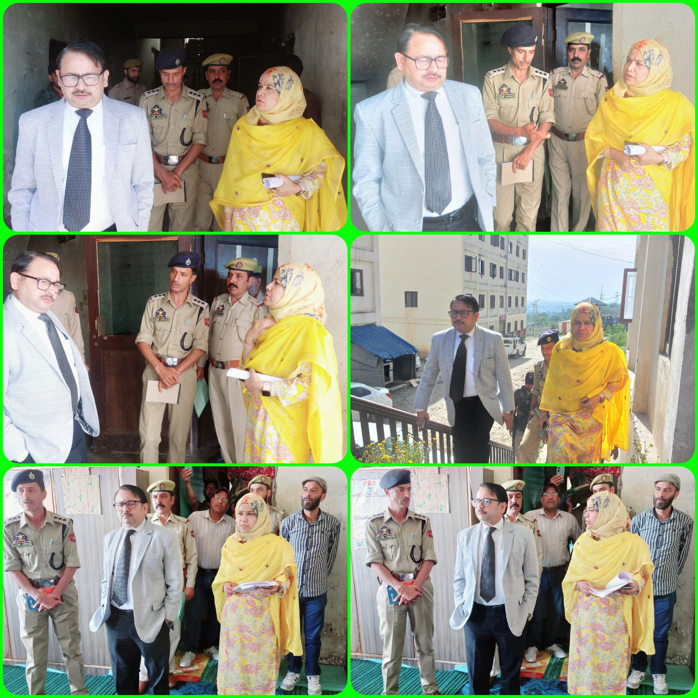 Chairman Secretary DLSA Ganderbal visits
