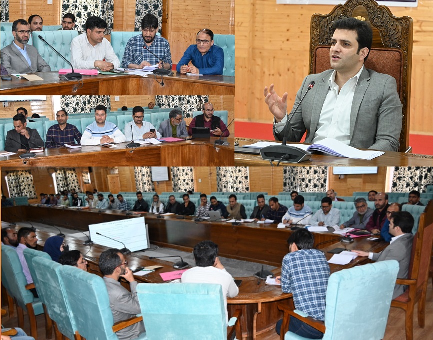 DEO Kulgam reviews preparedness for Lok Sabha Elections scheduled for 25th May