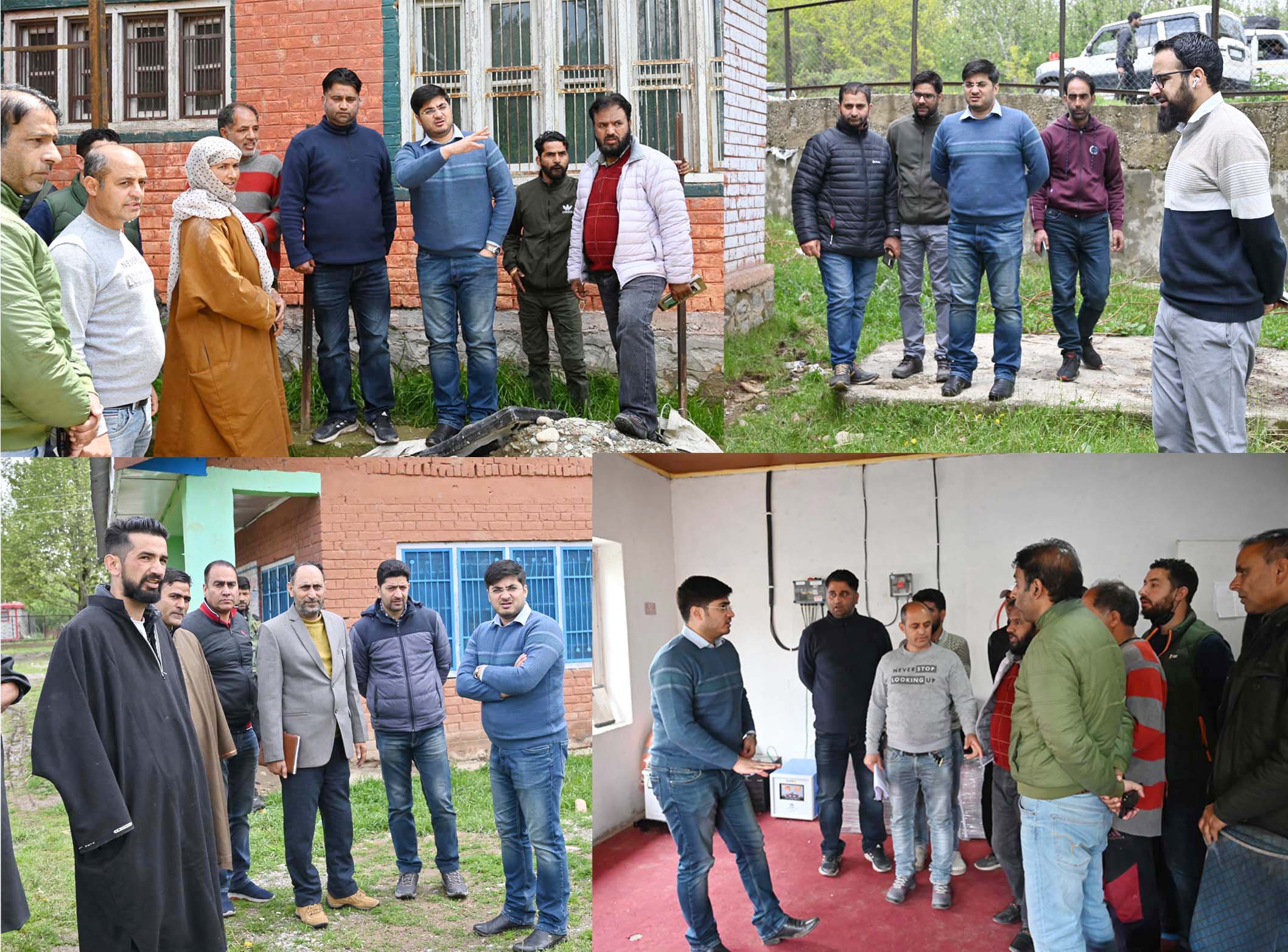 DEO Shopian inspects Polling Stations of AC Zainapora