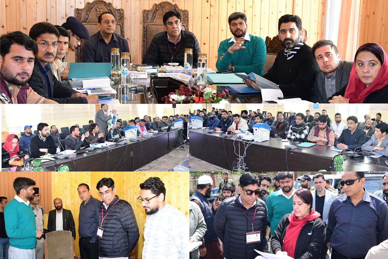 General Police Observers for 02 Srinagar PC visit Ganderbal