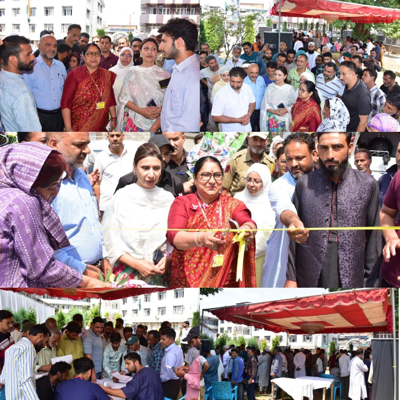 Vice ChairpersonNational Commission for Safai Karamcharis Inaugurates Medical Camp at SMC