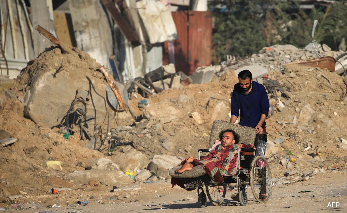 qcjth348 gaza refugee camp