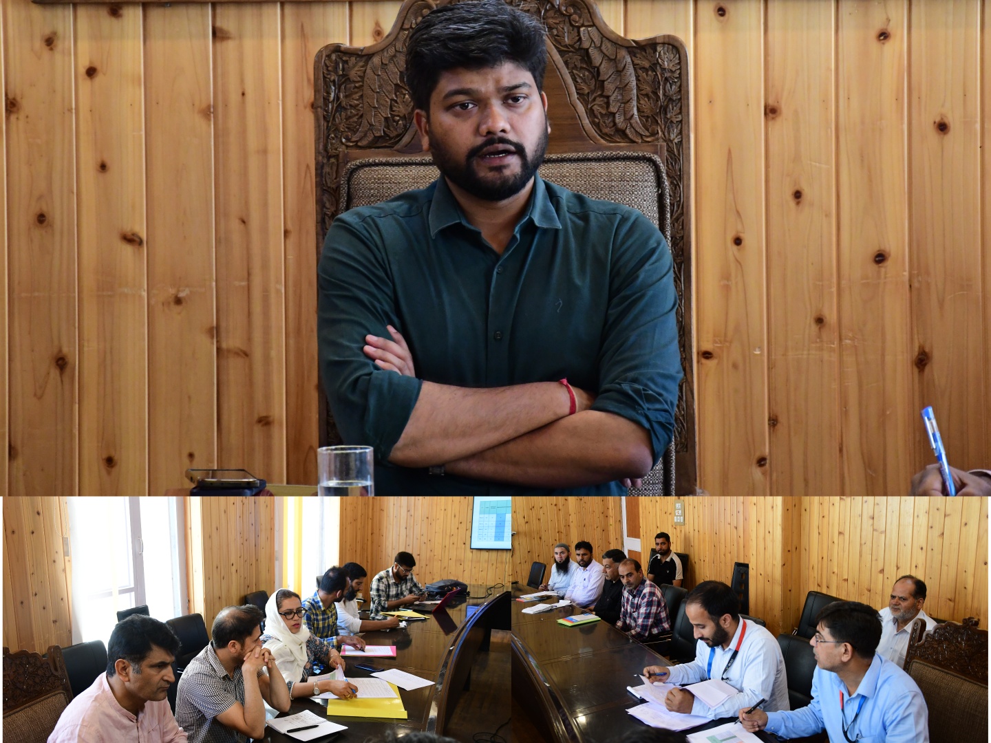 DC GAEbl reviews progress of schemes under Mission Youth 1