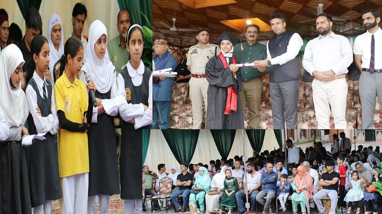 DC Srinagar felicitates Students of International Delhi Public School