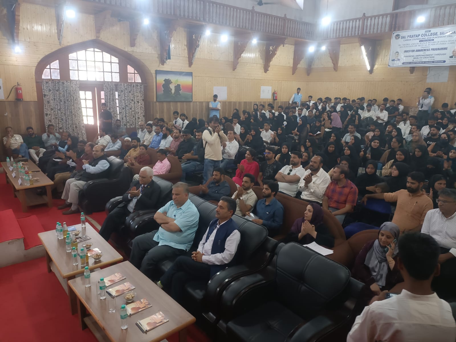 Investor awareness programme on financial empowerment through wealth creationo held at SP College
