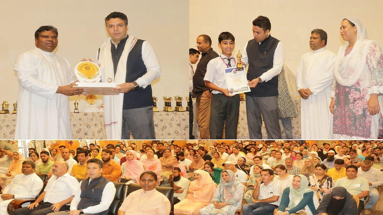 DC Srinagar highlights educations role in shaping future at Burn Hall School Award Ceremony