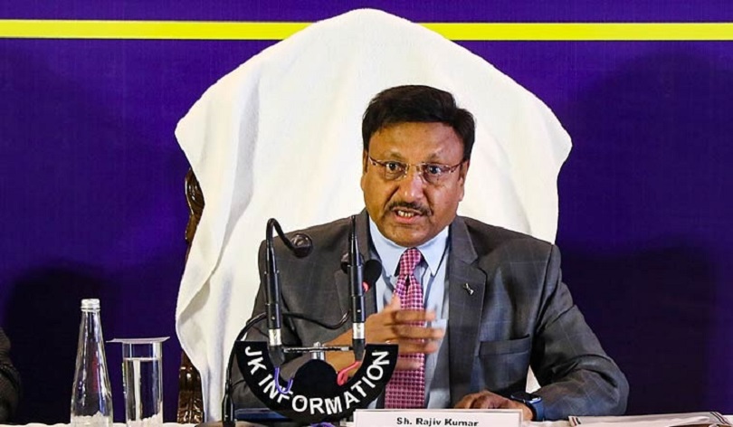 CEC Rajiv Kumar Jammu Presser