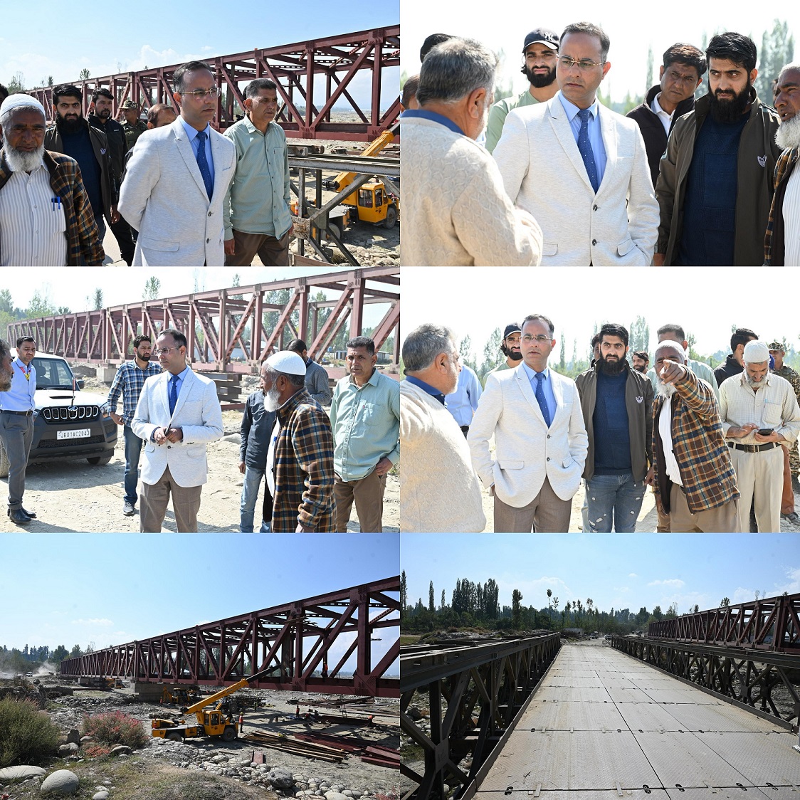 Bailey Bridge at Sheikhpora Trenz repaired and opened for Traffic