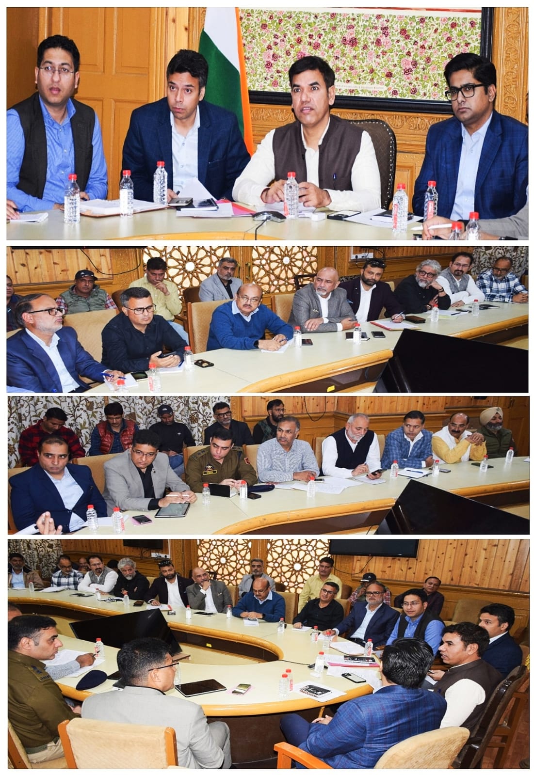 Kashmir Marathon Div Com directs Officers to put all arrangements in place by evening