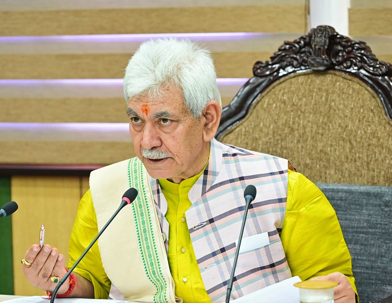 LG Manoj Sinha