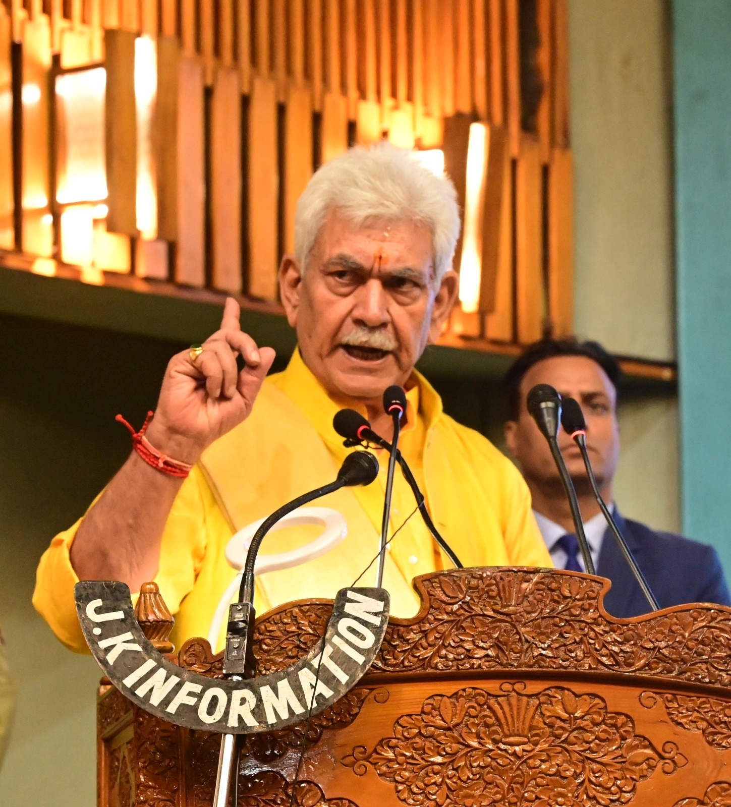 Lt Governor Addressed JK UT Foundation Day celebrations in Srinagar 4