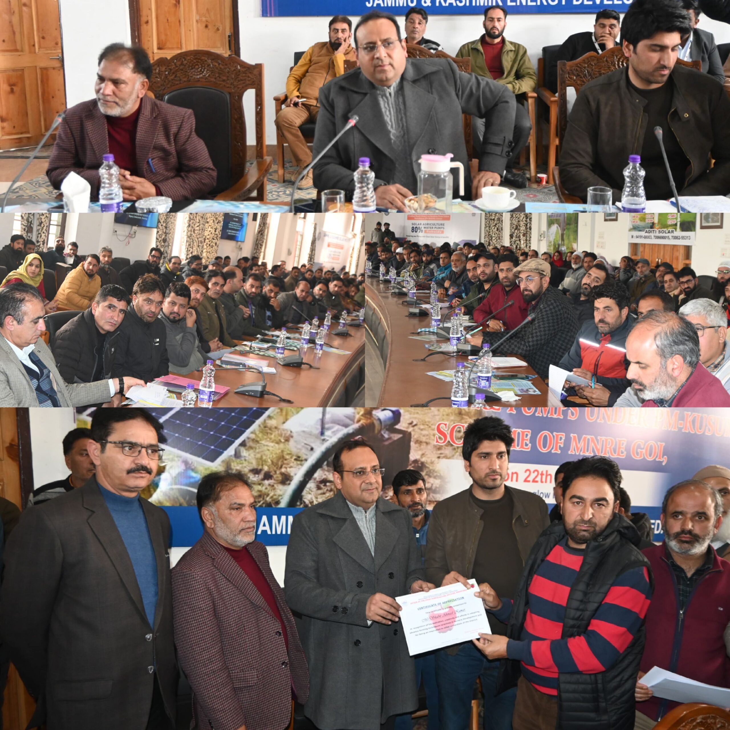 Commissioner Secretary inaugurates awareness program on PM KUSUM Yojana at Anantnag 22 scaled