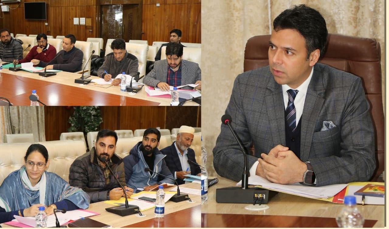DC Srinagar chairs DLTFC Meeting of JK KVIB under JKREGP scheme
