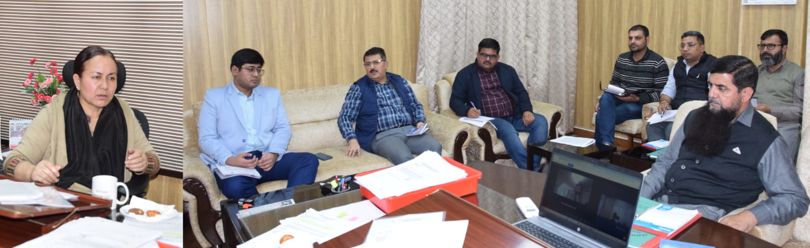 Rehana Batul assesses functioning of DIPR 28