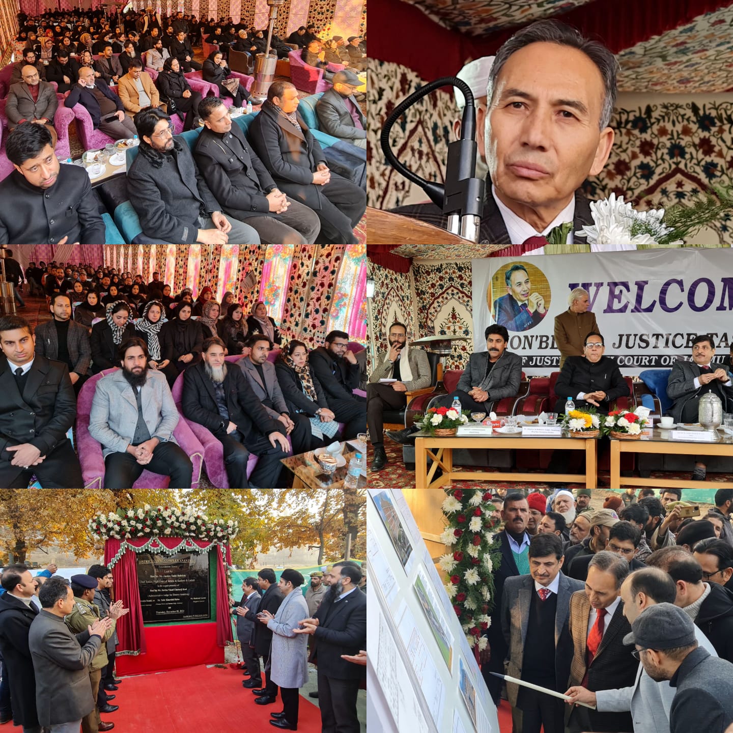 Chief Justice lays foundation stone for new court complex Anantnag 5
