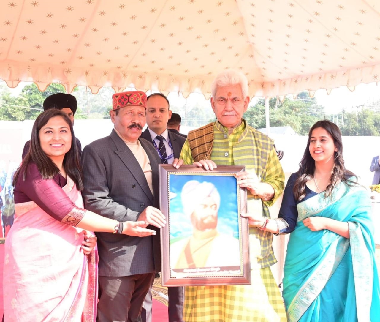 Lieutenant Governor Sh Manoj Sinha paid tributes to General Zorawar Singh on his martyrdom day 1