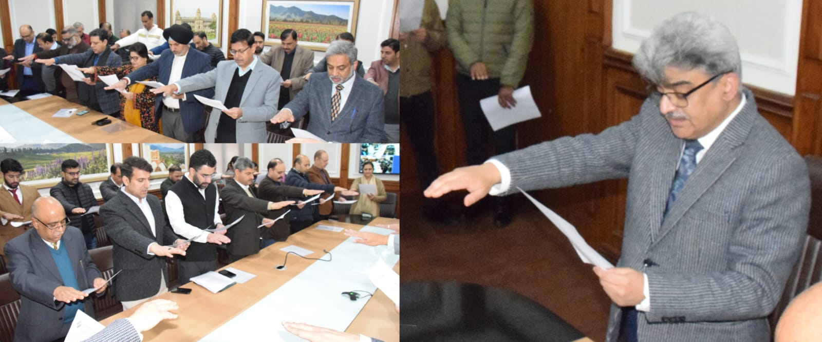 CS administers oath to Officers on 15th National Voters Day 25