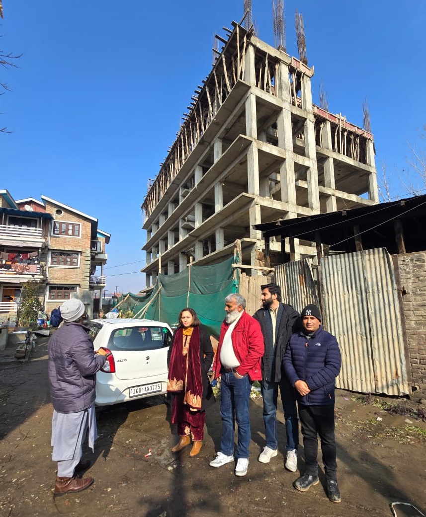 JKRERA inspects 20 Real Estate Projects in Kashmir Province