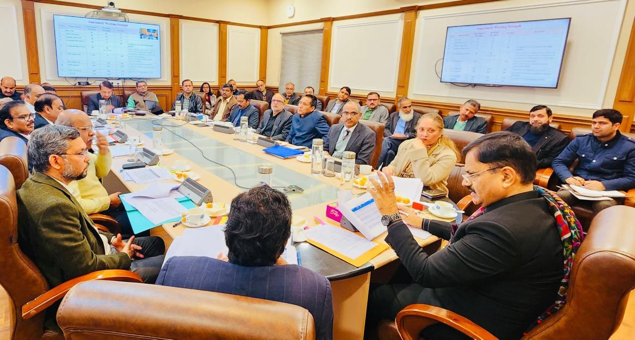 Javed Rana chairs meeting of forest department asks for streamlining of HR management 22