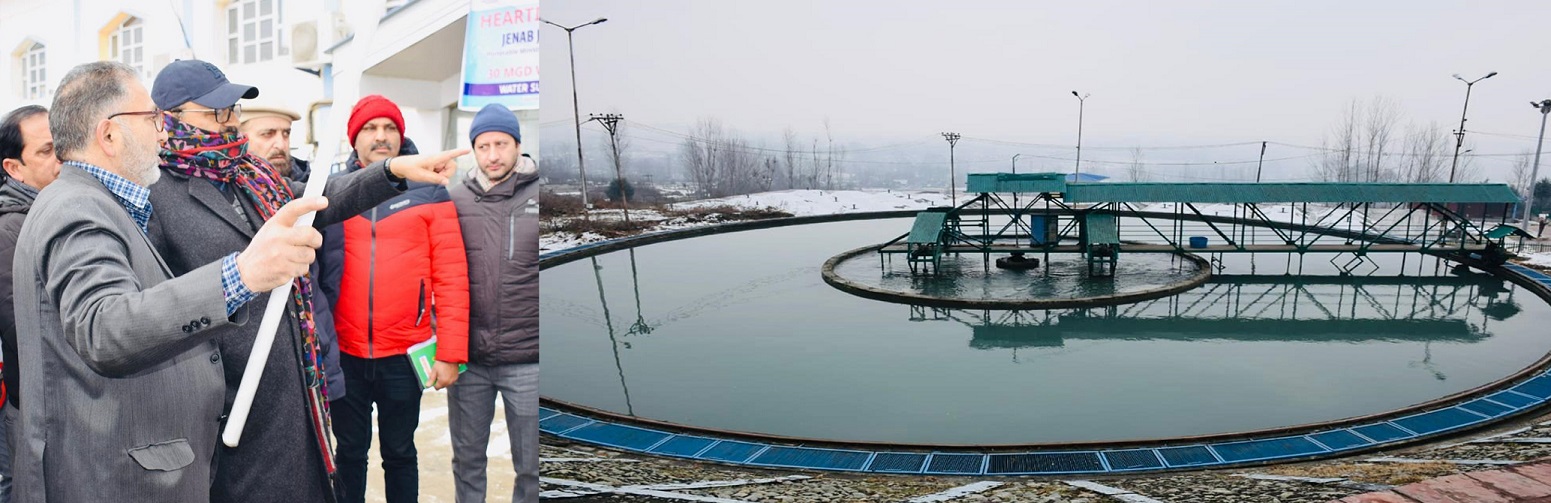 Minister for Jal Shakti inspects Rangil WTP 2