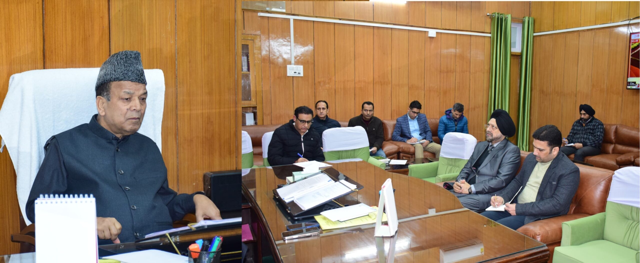 Speaker Legislative Assembly reviews arrangements for forthcoming three days training programme for newly elected MLAs of JK 31 scaled