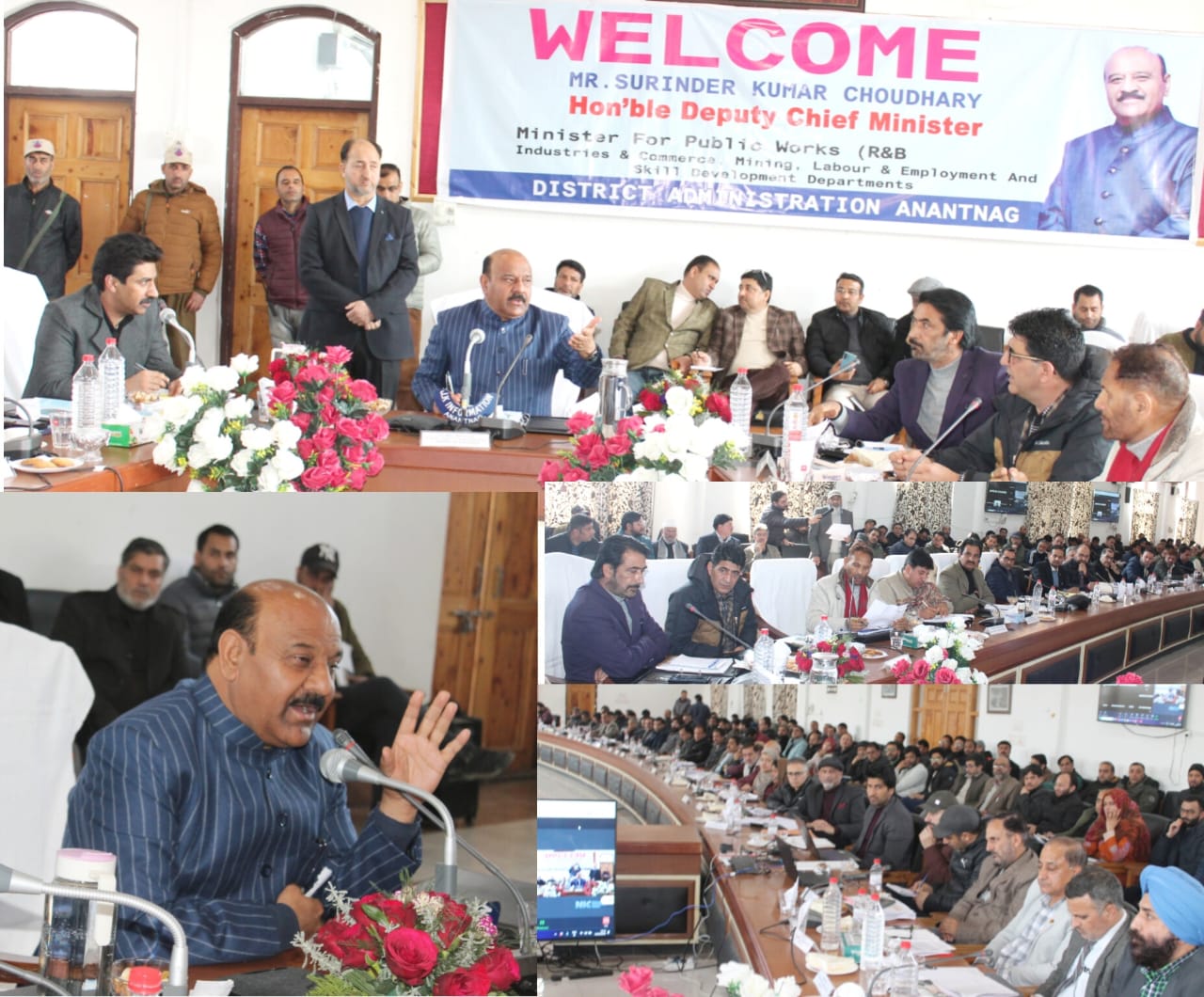 Deputy Chief Minister reviews Developmental Projects in Anantnag 15 1