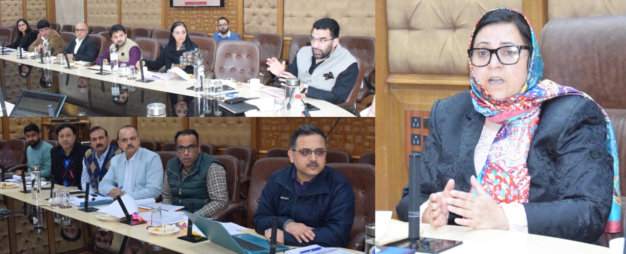 Sakeena Itoo reviews performance functioning of JKMSCL 26