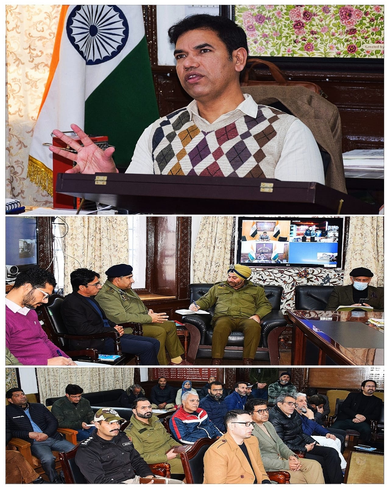 Div Com Kashmir urges departments for befitting KIWG arrangements