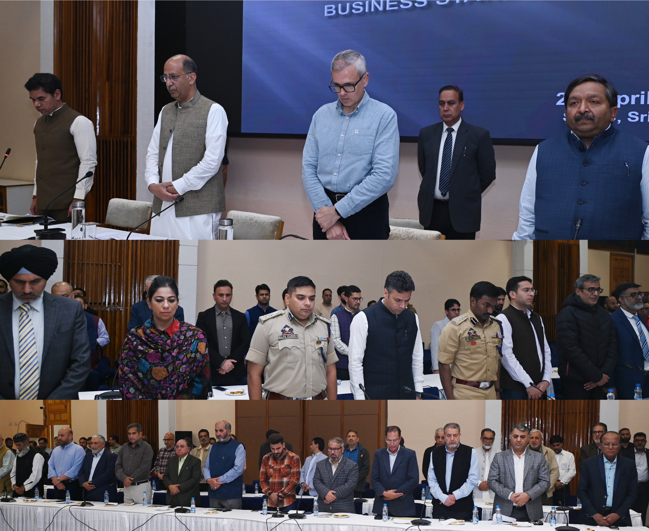 CM Omar Abdullah holds interaction with tourism business stakeholders in Kashmir 2