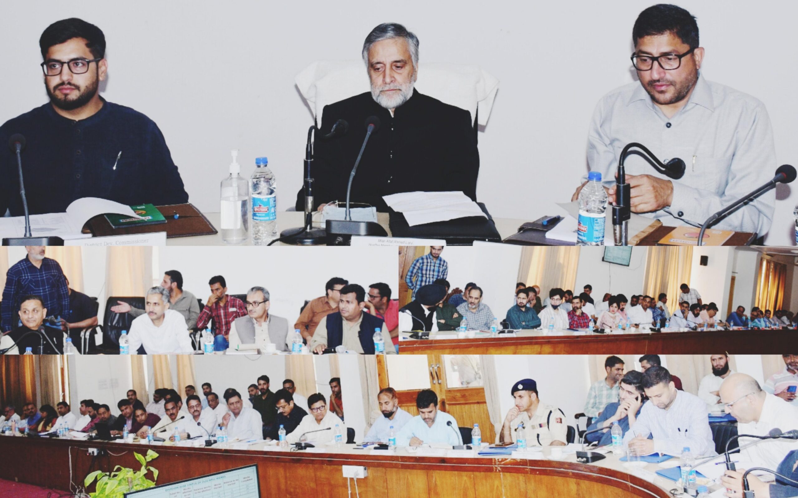 DISHA meeting MP Mian Altaf reviews progress of developmental projects in Rajouri scaled