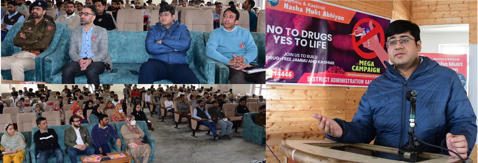 Nasha Mukt Jammu and Kashmir IEC Campaign against Drug Abuse kicks off in Ganderbal