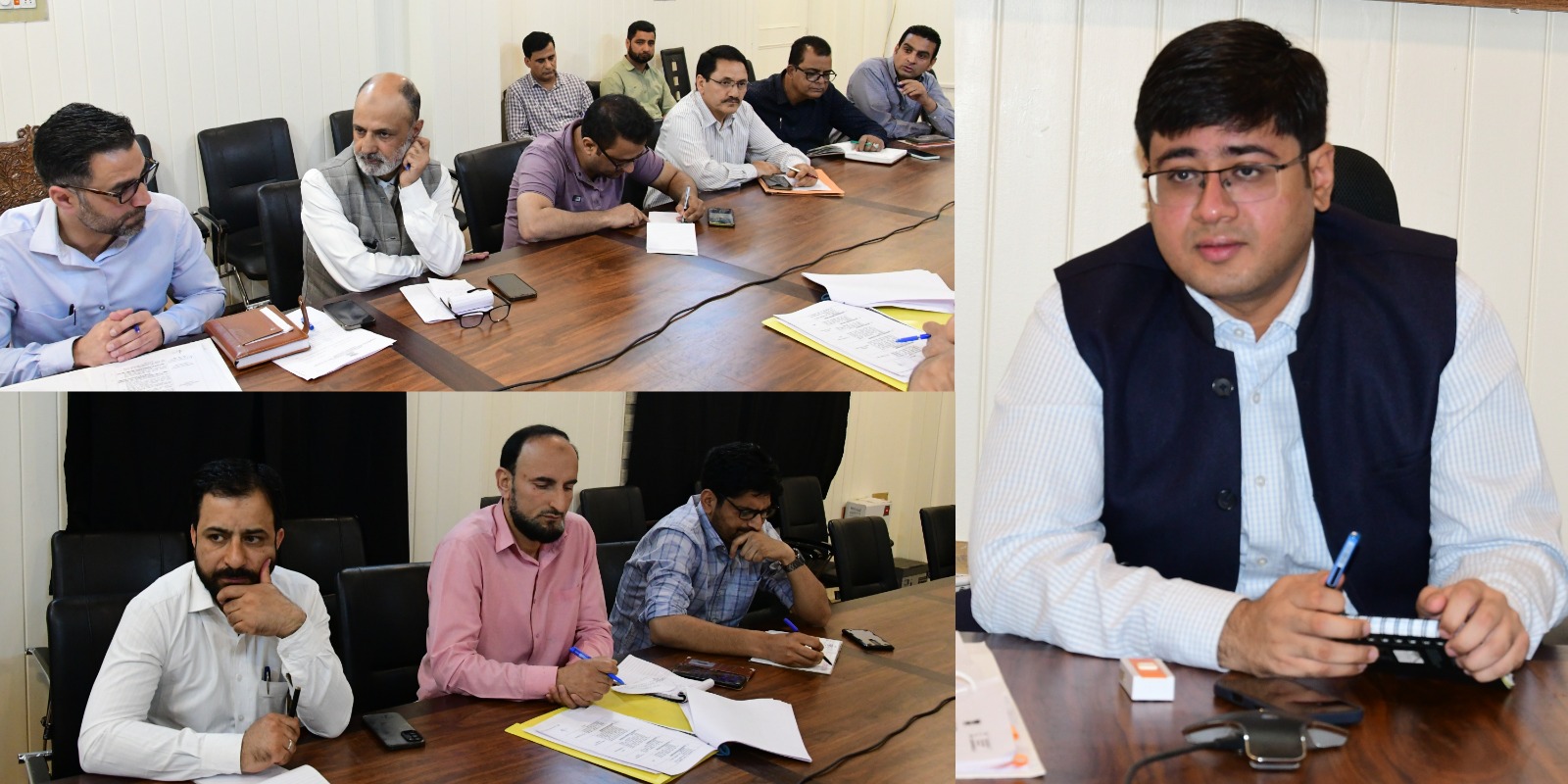 DC Ganderbal Reviews Preparations for Kheer Bhawani Mela 2025 Emphasizes Timely Completion of Arrangements