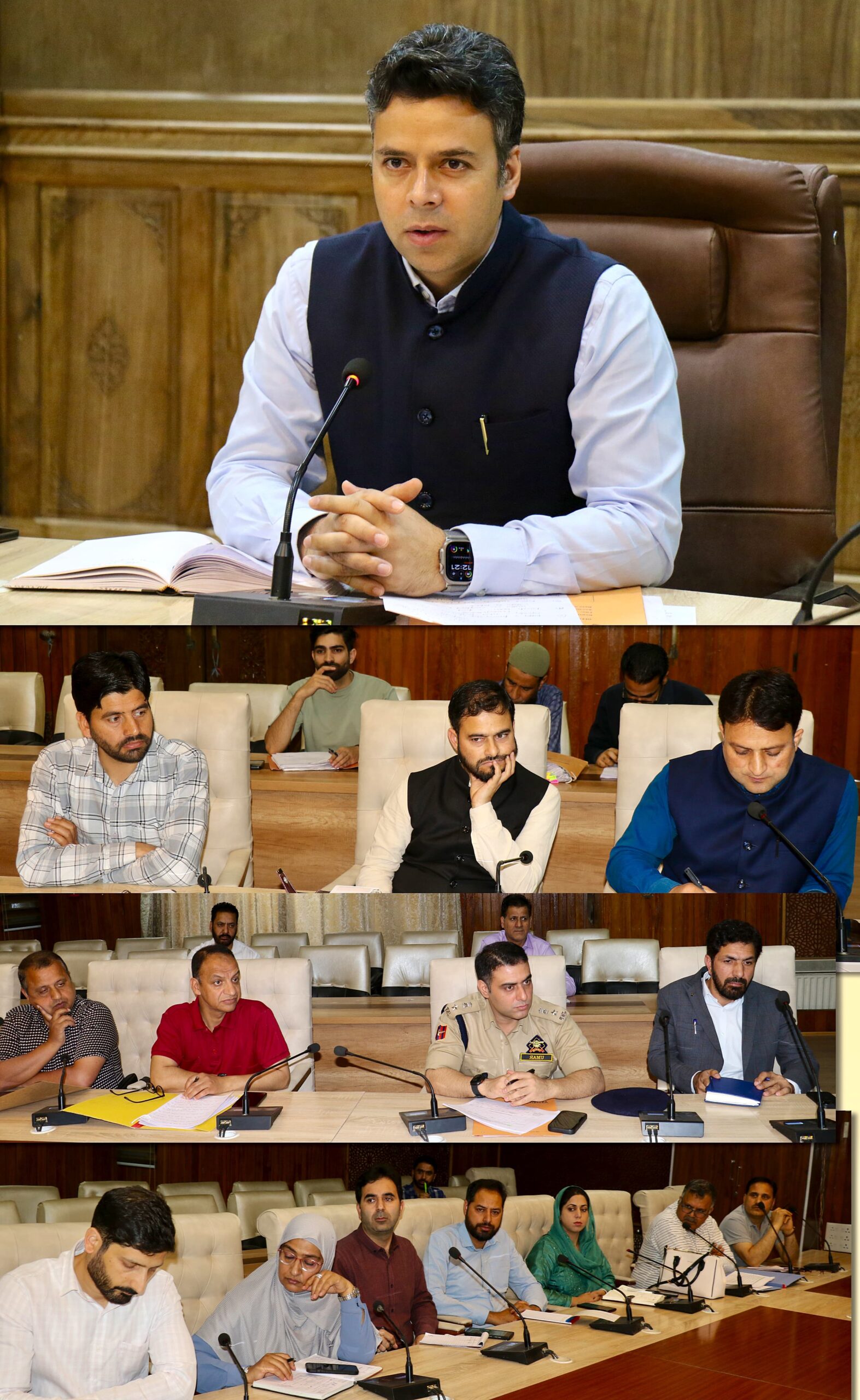 DC Srinagar chairs District Level Committee meeting of NCORD scaled