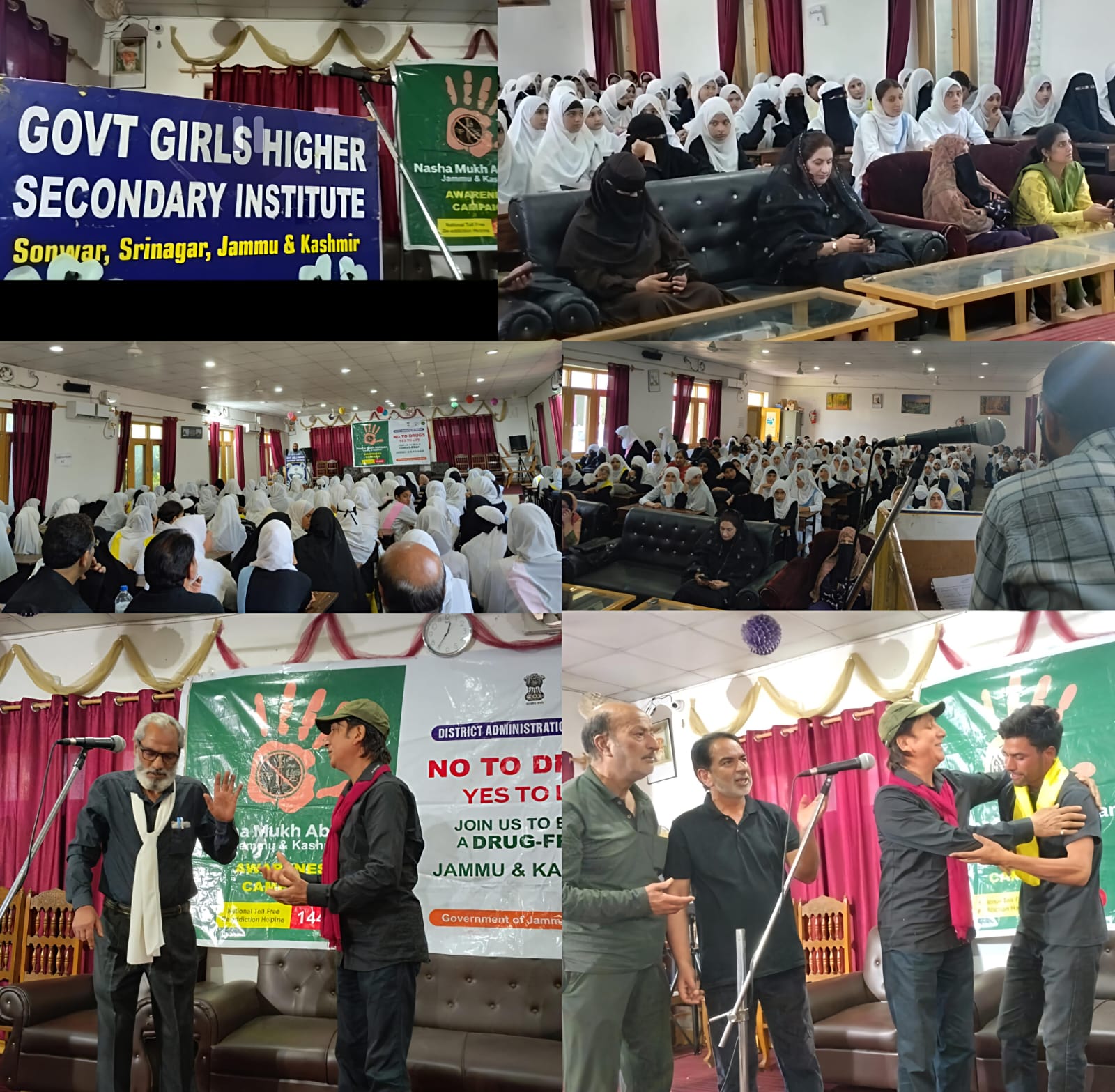Distt Admin Srinagar organizes impactful awareness programme at GGHSS Sonwar
