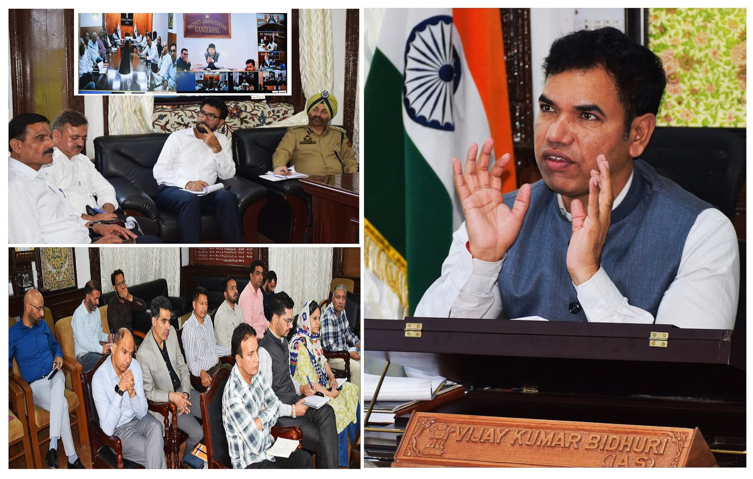 Div Com Kashmir emphasises on meticulous arrangements for Mela Mata Kheer Bhawani scaled