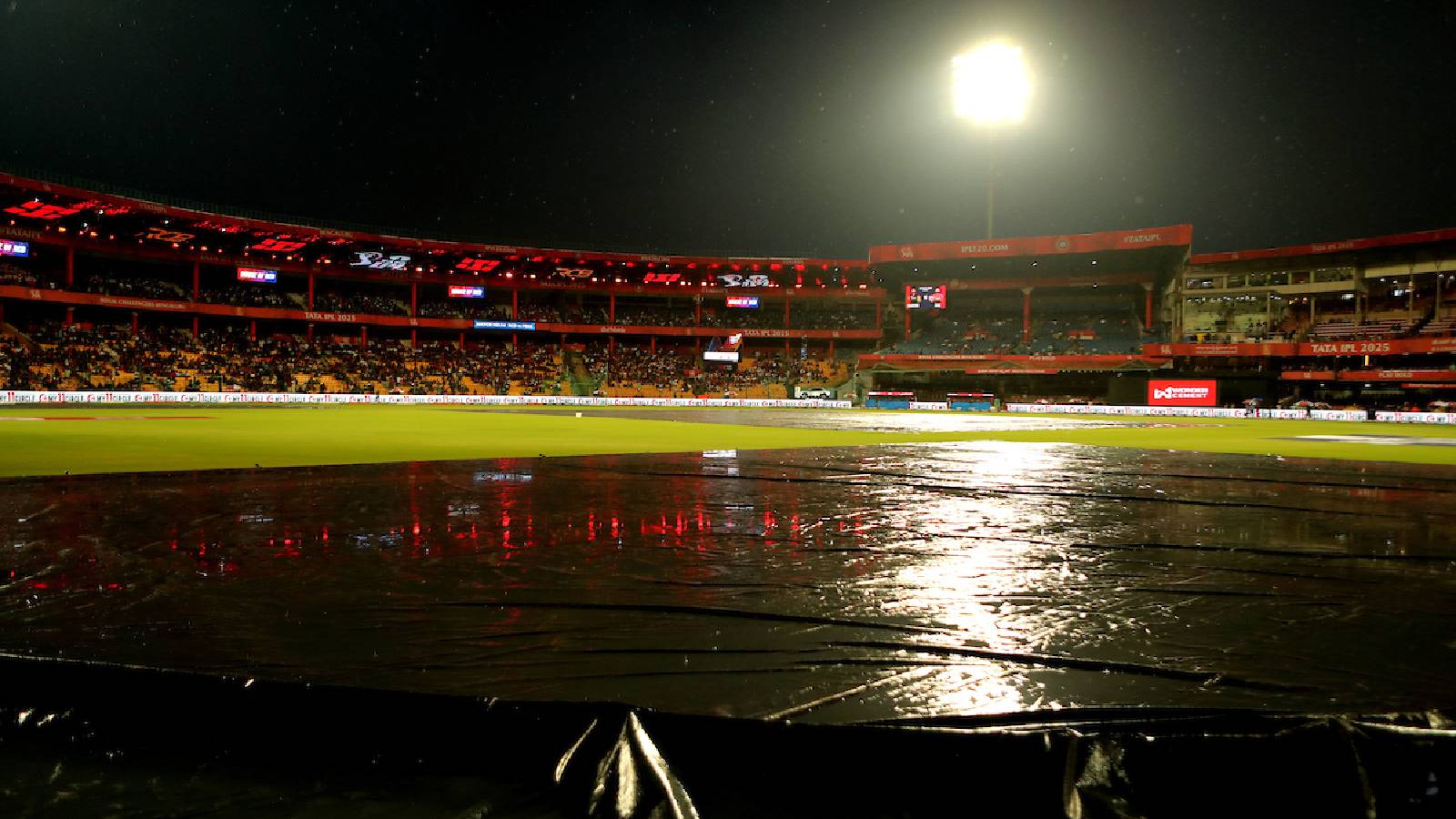 IPL rain delay RCB