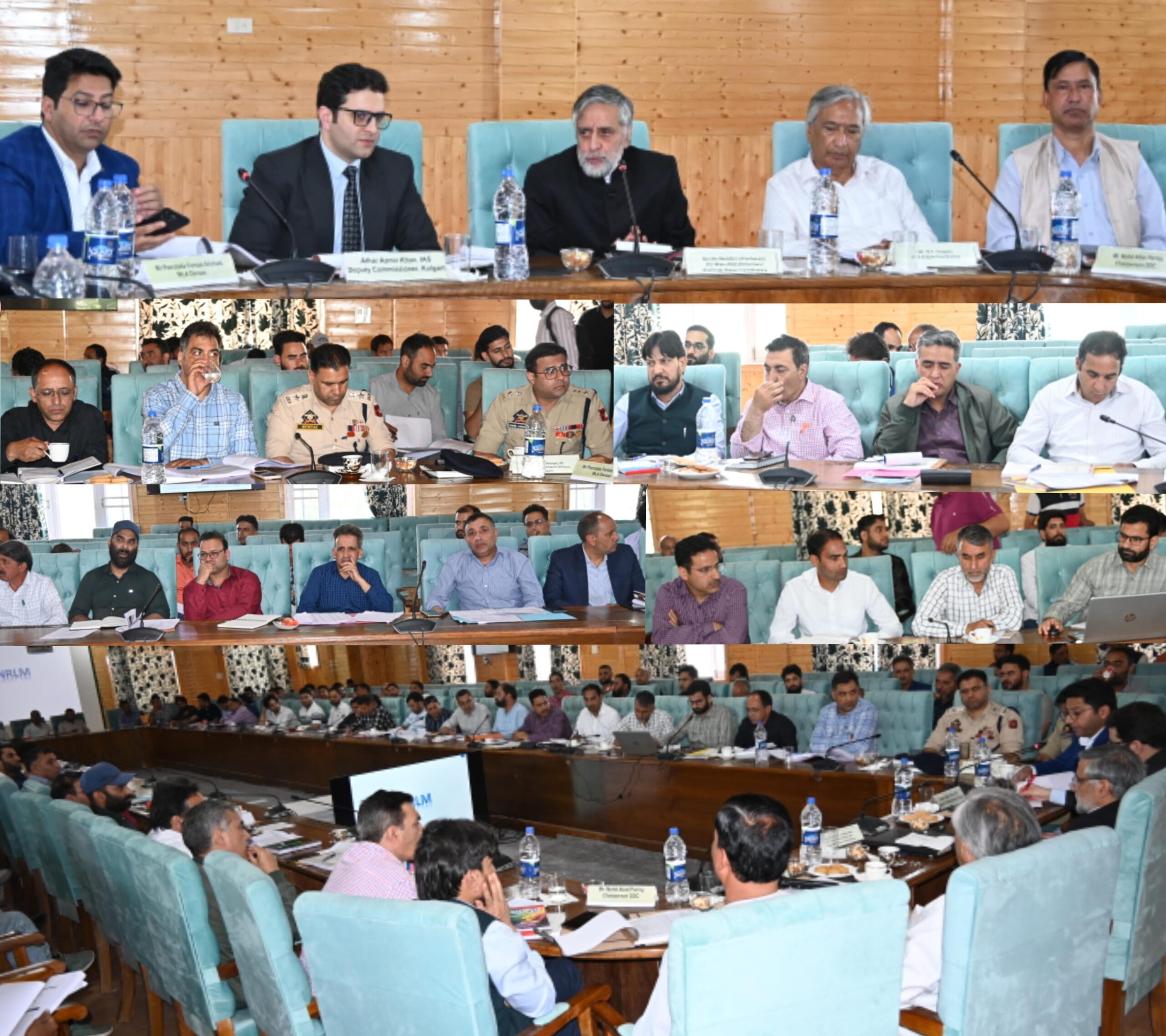 MP Mian Altaf Chairs DISHA Meeting in Kulgam Reviews Progress of Key Schemes and Development Projects scaled